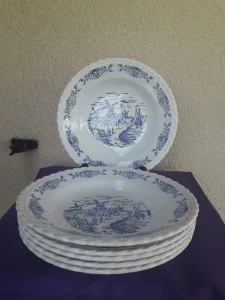 lot de 6 assiettes creuses  rotherdam